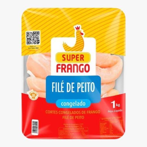 FILE DE FRANGO BANDEJA SUPER FRANGO 1KG