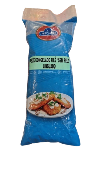 FILE DE LINGUADO CONGELADO PESCADO 500G 