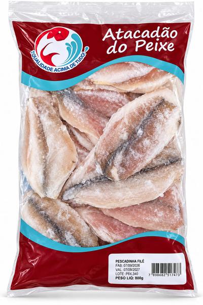 FILE  DE PESCADINHA ATACADAO DO PEIXE 800G