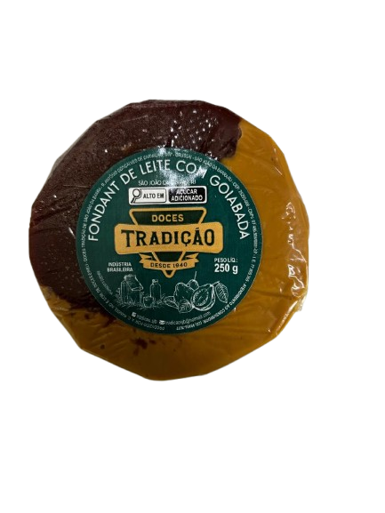 FONDANT DE LEITE C/GOIABADA DOCES TRADICAO 250GR