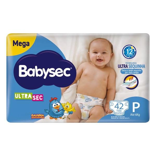FRALDA BABYSEC ULTRA MEGA P