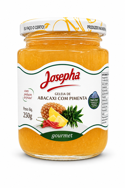GELEIA GOURMET ABACAXI C/PIMENTA JOSEPHA 250G