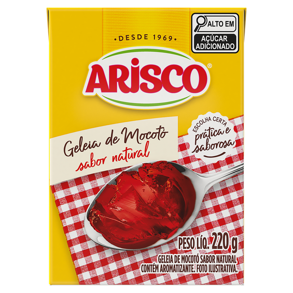 GELEIA MOCOTO ARISCO NATURAL 220G