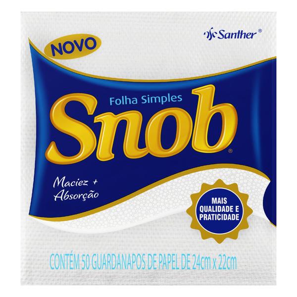 GUARDANAPO SNOB BRANCO PEQ              