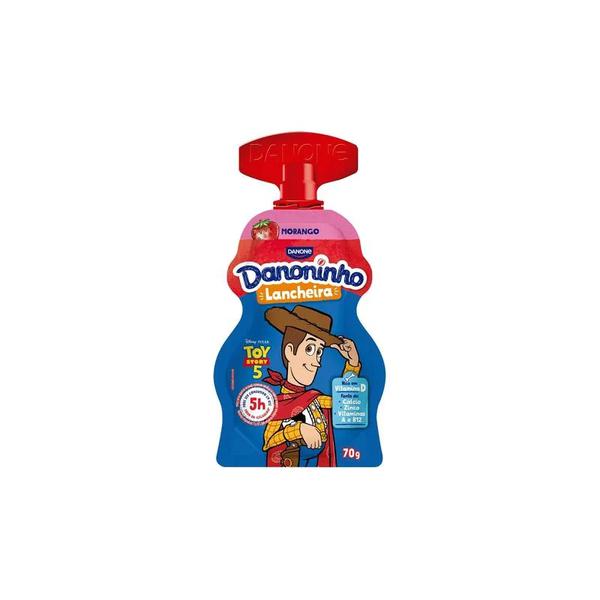 IOG DANONINHO POUCH IOGURTE MORANGO BD 70G