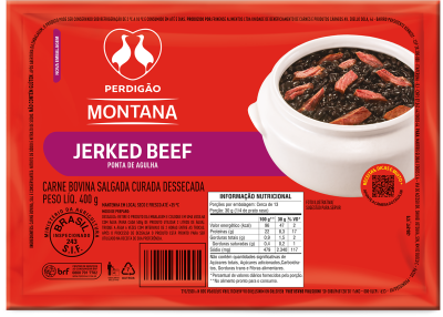 JERKED BEEF BOVINO PONTA DE AGUALHA PERDIGAO 400G