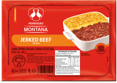 JERKED BEEF BOVINO TRASEIRO PERDIGAO 400G