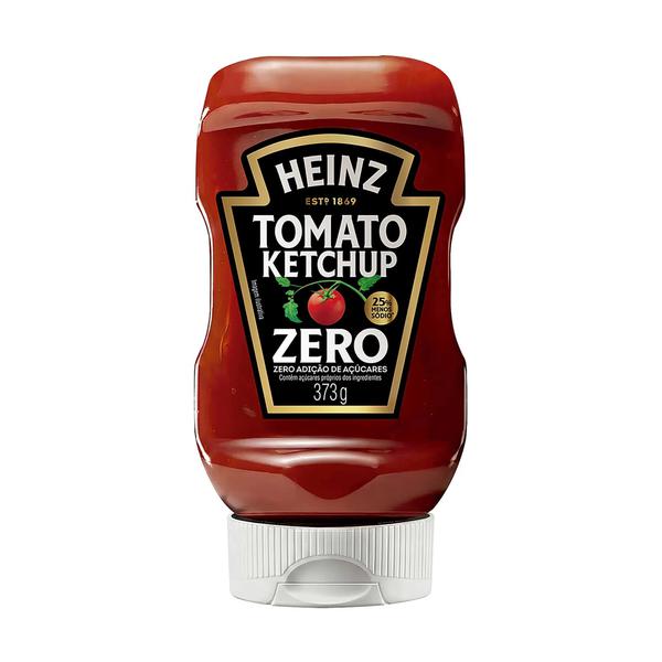 KETCHUP HEINZ ZERO SQUEEZE 373G