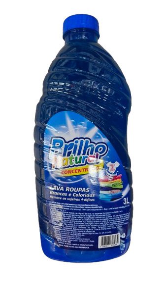 LAVA ROUPAS LIQUIDO BRILHO NATURAL 3 LT 