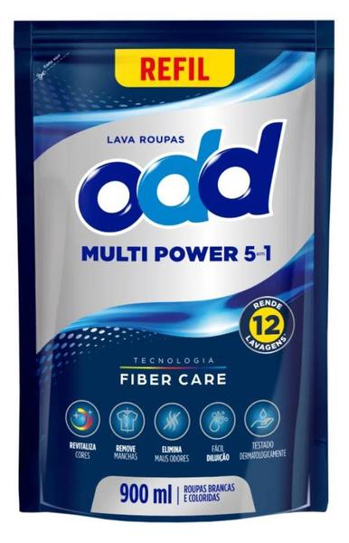 LAVA ROUPAS LIQUIDO ODD MULTIPOWER 5 EM 1 900ML