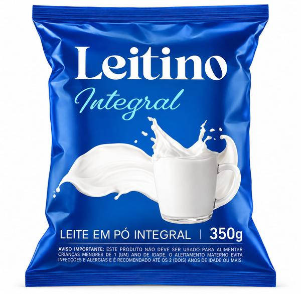 LEITE EM PO INTEGRAL LEITINO SACHE 350G