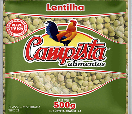LENTILHA CAMPISTA 500 G