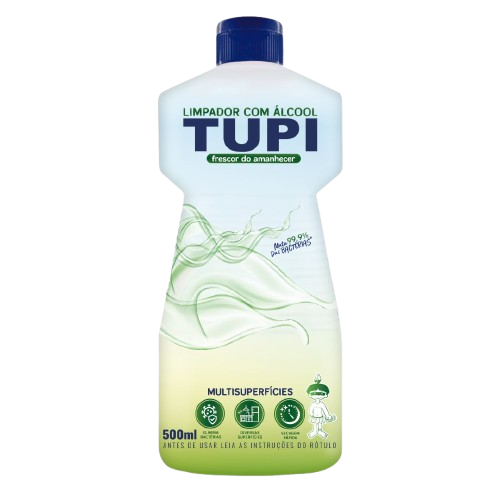 LIMPA C/ ALCOOL FRESC DO AMANH ZEROBAC TUPI 500ML
