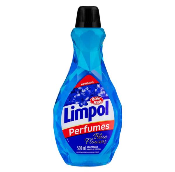 LIMPADOR LIMPOL PERFUMES BLUE FLOWERS 500ML