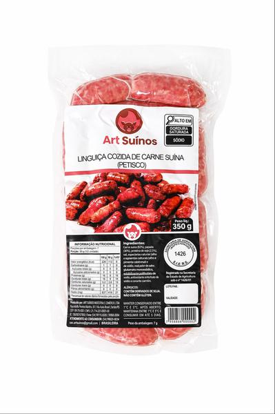 LINGUIÇA DE CARNE SUINA PETISCO ART SUINOS 350G