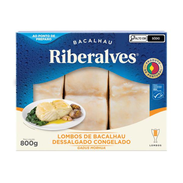 LOMBO DE BACALHAU DESSALGADO CONG RIBERALVES 800G
