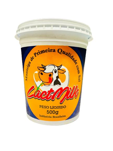MANTEIGA LACTMILK C/SAL 500G