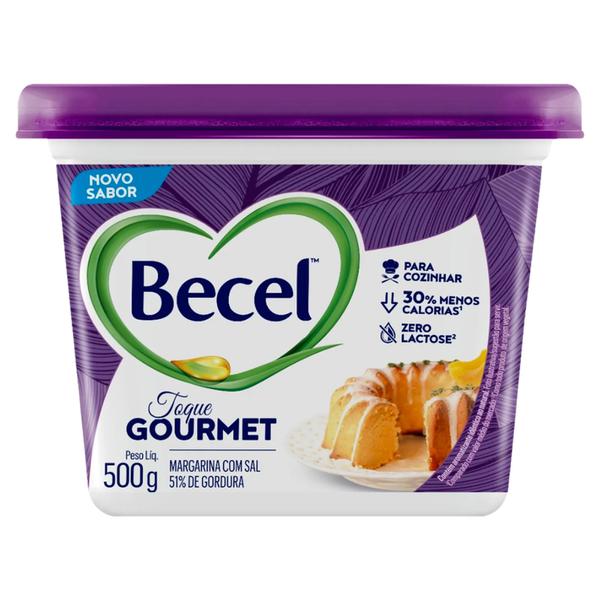 MARGARINA BECEL TOQUE GOURMET C/SAL 500G