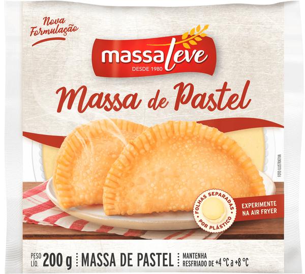 MASSA PASTEL CUMBUCA MASSA LEVE 200G