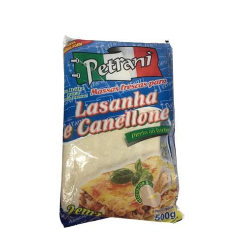 MASSA PETRANI P/LASANHA E CANELLONE 500G