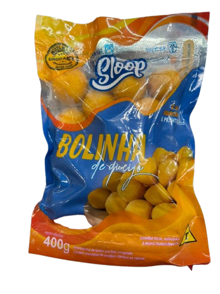 MINI BOLINHA DE QUEIJO PRE-FRITA CONGELADA 400G
