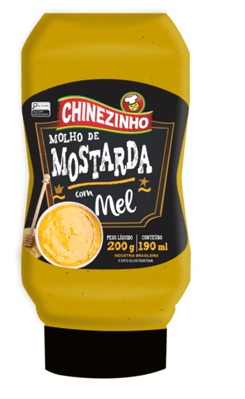 MOLHO CHINEZINHO MOSTARDA COM MEL  200G