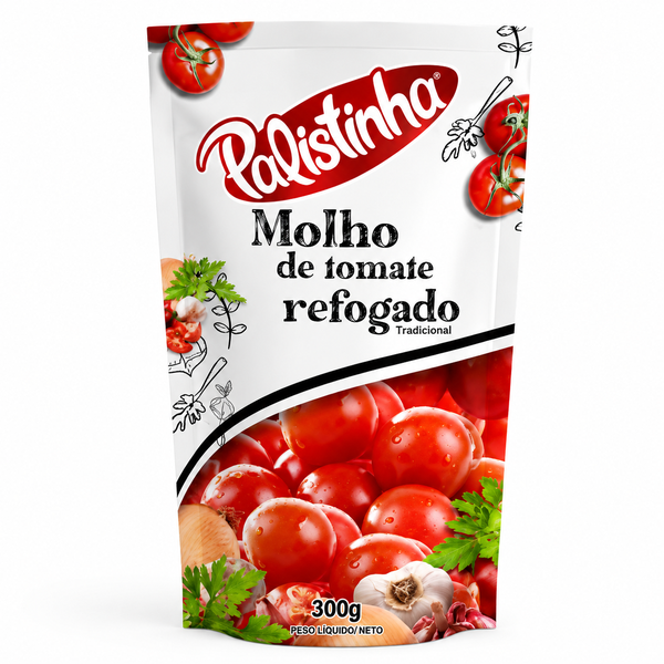 MOLHO DE TOMATE PALISTINHA SACHE 300G