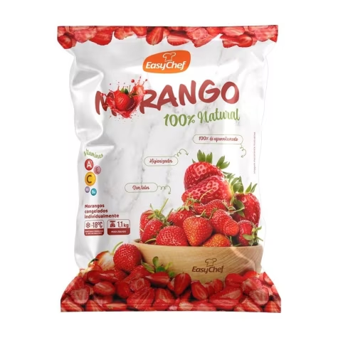 MORANGO CONGELADO PACOTE EASYCHEF 1,01  KG