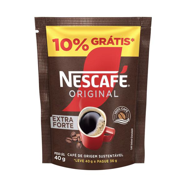 NESCAFE ORIGINAL SOLUVEL 10%GRATIS SACHE 40G