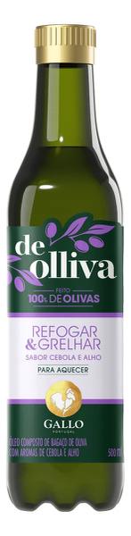 OLEO DE OLLIVA CEBOLA E ALHO GALLO 500ML