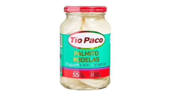 PALMITO PUPUNHA RODELA TIO PACO 300GR