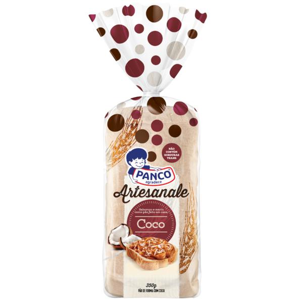 PAO ARTESANAL COCO PANCO 350G