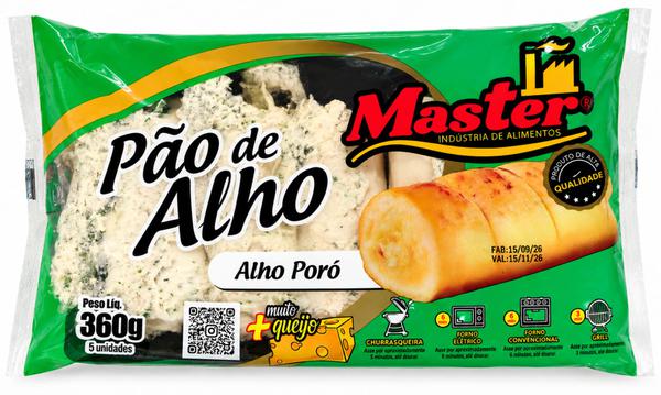 PAO DE ALHO ALHO PORÓ MASTER 360G