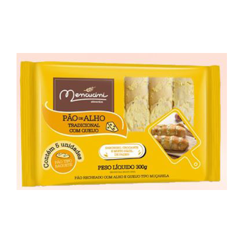 PAO DE ALHO MENCUCINI TRAD 300G