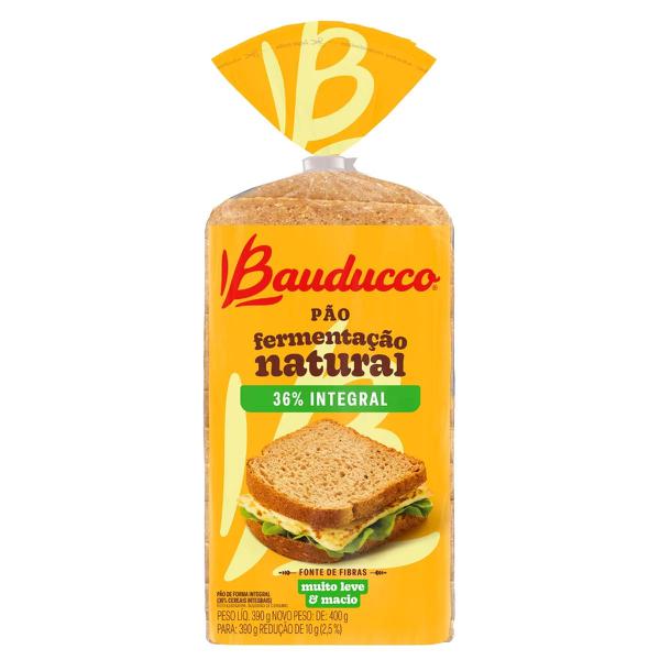 PAO DE FORMA INTEGRAL BAUDUCCO 390G 