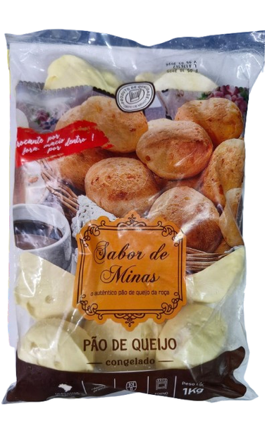 PAO DE QUEIJO SABOR DE MINAS 1KG