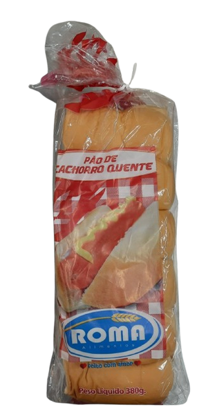 PAO ROMA CACHORRO QUENTE 380G 