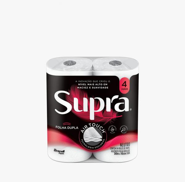 PAPEL HIG SUPRA FD 30M C/4 