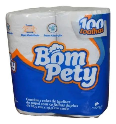 PAPEL TOALHA BOM PETY C/2