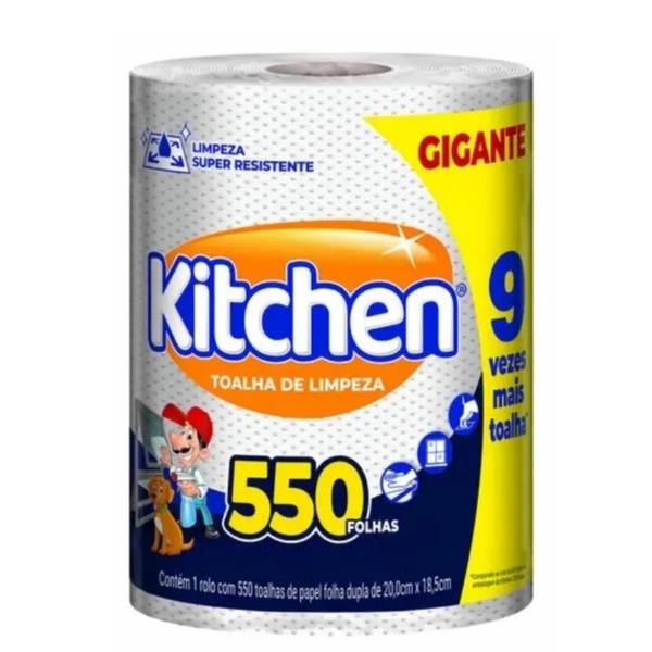 PAPEL TOALHA KITCHEN GG FD 550FLS