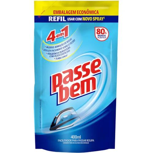PASSA ROUPA PASSE BEM REFIL 400ML