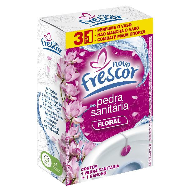 PEDRA SANIT FRESCOR 3EM1 FLORAL 22G