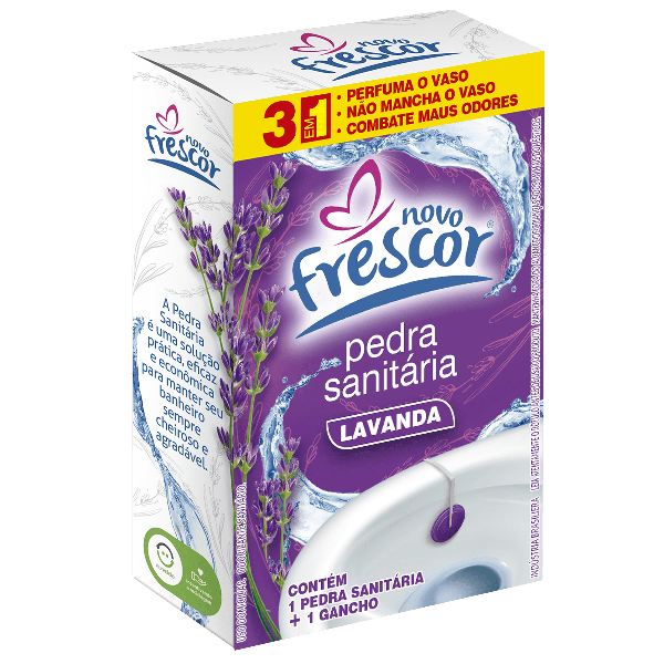 PEDRA SANIT FRESCOR 3EM1 LAVANDA 22G