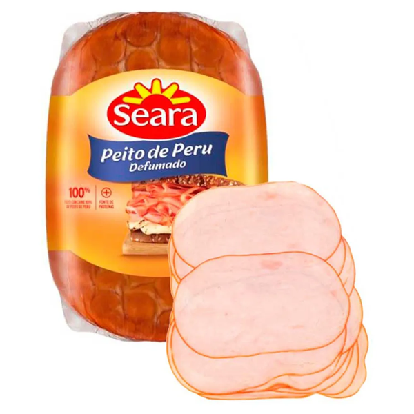 PEITO PERU DEFUMADO SEARA KG             
