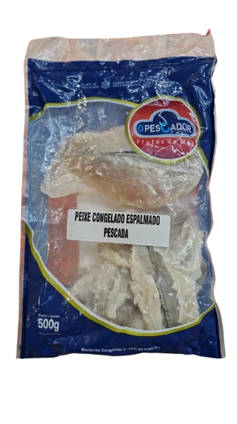 PESCADA ESPALMADA CONGELADA PESCADO 500G