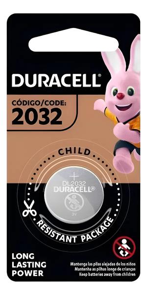PILHA DURACELL MOEDA LITIO CR2032 UNID