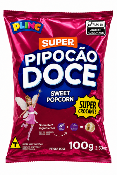 PIPOCA DOCE PLINC 100G