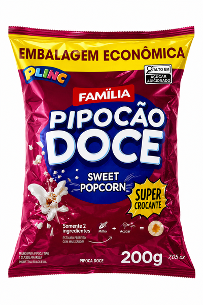PIPOCA DOCE PLINC 200G