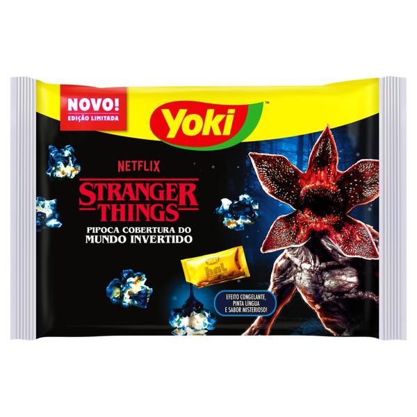 PIPOCA MICRO ONDAS STRANGER THINGS YOKI 140G