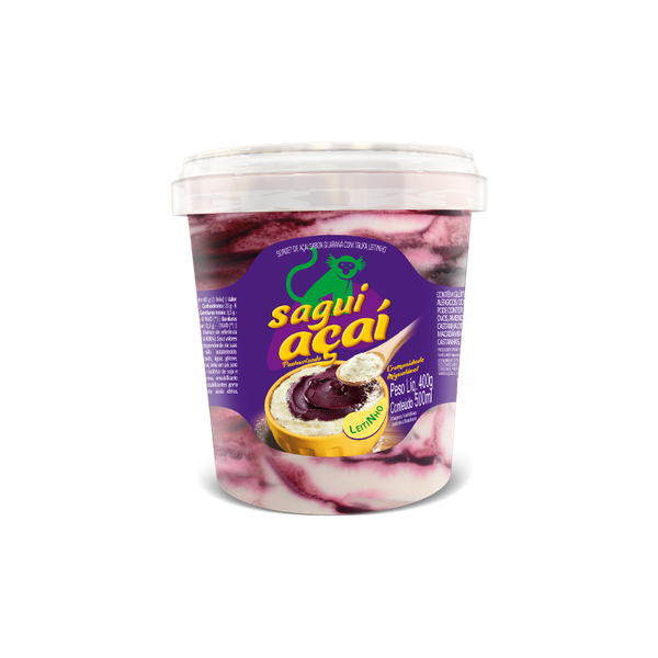 POTE ACAI LEITINHO TRUFADO SAGUI  500ML